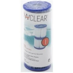 OSQI Bestway 58093 Lot De 2 Cartouches Type I，Bestway 58093 Cartouches Type I, Cartouche Filtre Piscine Type I Pour Bestway Pompe De Piscine, Filtre Piscine Type I Pour Le Nettoyage Des Tuyaux -Accessoire Piscine 65500646 4