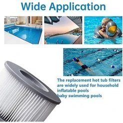 OSQI Filtres De Rechange Pour Cartouche Filtrante Mspa, Pour Spa Sous-marin Et Spa, Adaptés à Tous Les Spas Actuels, Pour Piscines Gonflables (4 Pièces) -Accessoire Piscine 65502757 3