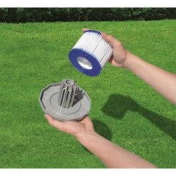 CATHERINE 2PCS Filtre De Piscine à Source Chaude Gonflable Bestway VI Adapté à La Pompe De Filtration De Piscine 58323 -Accessoire Piscine 65614883 5