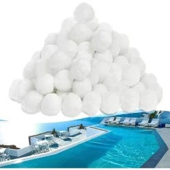 HEGUYEY Balles Filtrantes Piscine 500g - Les Filtres à Sable Filter Balls Remplacent 20 Kg De Sable Filtrant 9 HEGUYEY Balles Filtrantes Piscine 500g - Les Filtres à Sable Filter Balls Remplacent 20 Kg De Sable Filtrant -Accessoire Piscine 65629009 5