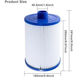 BENOBBY KIDS Transfrontalier SPA Baignoire Acrylique Piscine Pour Enfants Filtre Cartouche Papier Cartouche Filtre Remplacement PWW50L 6CH-940 -Accessoire Piscine 65683909 2