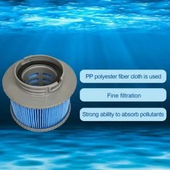 ZOLGINAH Remplacement Des Filtres Pour Piscine, Hotsubbs Et Spas Cartouches De Filtres De Piscine Pour Filtre Spa, Pompe à Cartouche Filtrante Pour MSPA FD2089 (6 Filtres Édition Améliorée) -Accessoire Piscine 65731013 3