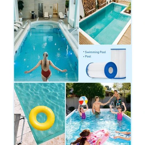 LIFCAUSAL Filtre De Piscine A Ou C (29000e/59900e) Pour Pompe De Piscine INTEX, Lot De 6 Cartouches De Filtre De Piscine, Filtres De Piscine De Type A/C Compatibles Avec Bestway, Piscines Hors Sol Summer Waves Et Pompes (blanc) 5 LIFCAUSAL Filtre De Piscine A Ou C (29000e/59900e) Pour Pompe De Piscine INTEX, Lot De 6 Cartouches De Filtre De Piscine, Filtres De Piscine De Type A/C Compatibles Avec Bestway, Piscines Hors Sol Summer Waves Et Pompes (blanc) – Image 5