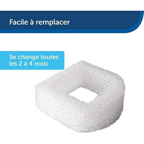 PERLE RARE Filtre En Mousse De Rechange (Pack De 2) - Fontaines En Céramique, Plastique Et Fontaines Drinkwell 360 En Acier 2 PERLE RARE Filtre En Mousse De Rechange (Pack De 2) - Fontaines En Céramique, Plastique Et Fontaines Drinkwell 360 En Acier – Image 2