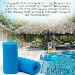 KAEJYIUT Filtre éponge Type A, Filtre Piscine En Mousse, Filtre Mousse Piscine Filtre éponge Pré-Filtre Mousse Cartouche éponge Lavable, Réutilisable. (4 Pièces) 8 KAEJYIUT Filtre éponge Type A, Filtre Piscine En Mousse, Filtre Mousse Piscine Filtre éponge Pré-Filtre Mousse Cartouche éponge Lavable, Réutilisable. (4 Pièces) -Accessoire Piscine 65853234 4