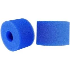 AOUGO S1 Cartouche Filtrante éponge Pour Intex Type S1, Filtre Pour Filtres De Spa Intex, Pour Intex 29011E Pure Spa Cartouche Filtrante Réutilisable En Mousse Lavable Pour Bain à Remous Type S1 (Type S1-2pcs)