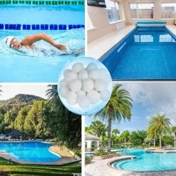 BRIDAY Balles Filtrantes, 700g Boules De Filtre De Piscine, Billes Filtrantes, Alternative Pour 25 Kg De Sable Filtrant, Média Filtre à Fibres Pour Piscine, Filtres à Sable (700g) 7 BRIDAY Balles Filtrantes, 700g Boules De Filtre De Piscine, Billes Filtrantes, Alternative Pour 25 Kg De Sable Filtrant, Média Filtre à Fibres Pour Piscine, Filtres à Sable (700g) -Accessoire Piscine 65976637 3