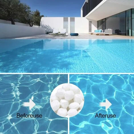 MEZHENG Boule De Filtre De Système De Filtre à Sable, Boule De Filtre De Piscine 2 MEZHENG Boule De Filtre De Système De Filtre à Sable, Boule De Filtre De Piscine – Image 2