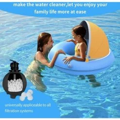 MEZHENG Boule De Filtre De Système De Filtre à Sable, Boule De Filtre De Piscine 9 MEZHENG Boule De Filtre De Système De Filtre à Sable, Boule De Filtre De Piscine -Accessoire Piscine 66137302 5