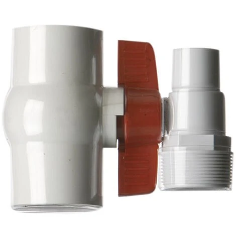 Kit Vanne 1/4 De Tour + Embout Cannelé Ø 38 Mm - Gré 1 Kit Vanne 1/4 De Tour + Embout Cannelé Ø 38 Mm - Gré