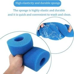 JUNJUN Éponge Filtrante De Type A, Filtre Éponge De Type A, Filtre En Mousse De Piscine Filtre À Cartouche Éponge Lavable Pour Piscine (2 Pièces) -Accessoire Piscine 66369841 5