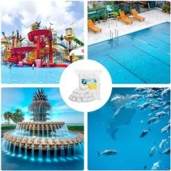 JUNJUN Boule De Filtre De Piscine 200G Remplacement De Boule De Filtre À Sable De Filtre De Piscine 5.6Kg Sable De Filtre Adapté Aux Accessoires De Piscine De Filtre De Piscine De Piscine 8 JUNJUN Boule De Filtre De Piscine 200G Remplacement De Boule De Filtre À Sable De Filtre De Piscine 5.6Kg Sable De Filtre Adapté Aux Accessoires De Piscine De Filtre De Piscine De Piscine -Accessoire Piscine 66369849 4