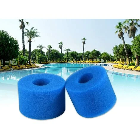 Éponge Filtrante, Mousse Pour Filtre Piscine, Filtre Piscine Lavable Réutilisable, Filtre Éponge Cartouche, Filtre Spa Réutilisable (2 Pièces, Bleu, 108*40*73MM)——Adélala 1 Éponge Filtrante, Mousse Pour Filtre Piscine, Filtre Piscine Lavable Réutilisable, Filtre Éponge Cartouche, Filtre Spa Réutilisable (2 Pièces, Bleu, 108*40*73MM)——Adélala