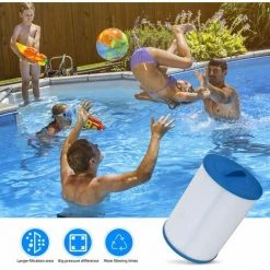 Filtre Spa Pour Piscine De Remplacement Pour Pleatco PWW50P3, PWW50-P3, Pour Unicel 6CH-940, Pour Filbur FC-0359, Pour Waterway Plastics 817-0050, 25252, 378902, 03FIL1400——Adélala -Accessoire Piscine 66385901 5