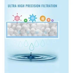 ECHOO 700g / 8L Boules De Filtre De Piscine, Balles Filtrantes,Média Filtre à Fibres Pour Piscine Filtres à Sable Filtrage De L'eau,Écologique, Léger Et Durable -Accessoire Piscine 66647021 5