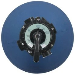 LES TENDANCES Filtre à Sable Pour Piscine Avec Vanne 6 Positions Bleu 560 Mm -Accessoire Piscine 66881981 3