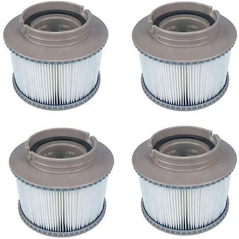 WAHAISON 4 Pièces Mscomft MSPA Cartouches De Rechange De Filtre Pour Tous Les Modèles Whirlpool Spas Swimming Piscine,Cartouches Filtrantes Avec Filet Pour MSpa Les Spas 1 WAHAISON 4 Pièces Mscomft MSPA Cartouches De Rechange De Filtre Pour Tous Les Modèles Whirlpool Spas Swimming Piscine,Cartouches Filtrantes Avec Filet Pour MSpa Les Spas