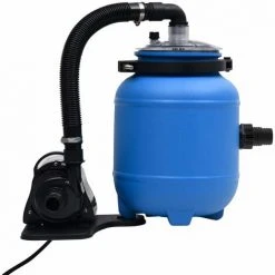 TRUE DEAL Pompe De Filtration De Piscine Noir Et Bleu 4 M³/h -Accessoire Piscine 67299102 3