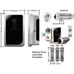 Chlorinateur Au Sel IDEGIS Domotic 2 | Modèle: DOMOTIQUE D-42 S2 -Accessoire Piscine 67399453 5