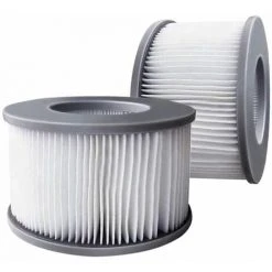 TANèTUE Lot De 2 Filtres De Rechange Pour Mspa FD2089 - Pompe à Cartouche Pour Piscines, Sous-Marins Chauds Et Spa