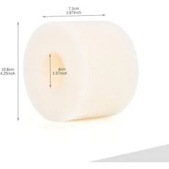 Cisea 4 Pièces Éponge Filtrante Type S1, Cartouche De Filtre En Mousse, Mousse Pour Filtre Piscine, Réutilisables Et Lavables, Filtre En Mousse Pour Spa, Piscine, Jacuzzi -Accessoire Piscine 67564429 4