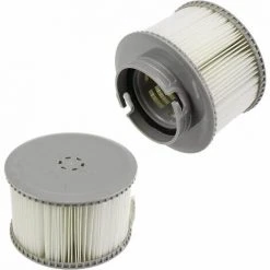 GRID COOL MSPA Cartouches De Rechange De Filtre Pour Tous Les Modèles Whirlpool Spas Swimming Piscine,Cartouches Filtrantes Avec Filet Pour MSpa Les Spas Bubble Spa (4 Pièces) -Accessoire Piscine 67575719 5