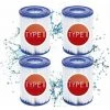 ECHOO 4 Cartouches De Filtre De Piscine Type II - For Bestway De Type Ii - Convient Pour Bestway 58383 58387 - Cartouche Filtrante Pour Piscine Bestway 530/800 Gal/h.
