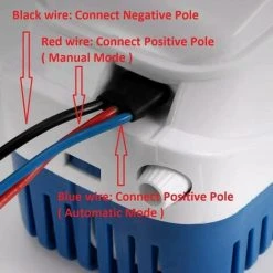 Pompes De Cale, Pompe De Cale Automatique 12V 1100GPH Pompe à Eau Liquide Silencieuse Automatique Pour Pompe De Cale Marine Pompe à Eau Pour Bateaux, étangs, Piscines,Tanètue -Accessoire Piscine 67650989 4