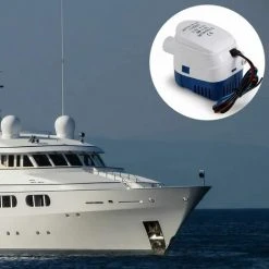 Pompes De Cale, Pompe De Cale Automatique 12V 1100GPH Pompe à Eau Liquide Silencieuse Automatique Pour Pompe De Cale Marine Pompe à Eau Pour Bateaux, étangs, Piscines,Tanètue -Accessoire Piscine 67650989 5