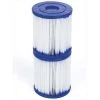 LLOVE L'élément Filtrant De La Pompe De Filtre De Piscine Convient Aux Accessoires De Filtre Bestway I Et Est Compatible Avec La Pompe De Filtre 300 330 (2 Pièces)