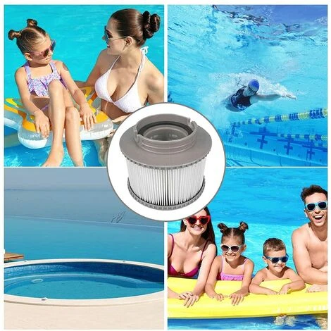 FLYME 2 Pcs Filtre Cartouche, Cartouches De Filtre De Piscine,Cartouche Filtration Standard Et Vissées, Filtre Pour Baignoire,Piscine 5 FLYME 2 Pcs Filtre Cartouche, Cartouches De Filtre De Piscine,Cartouche Filtration Standard Et Vissées, Filtre Pour Baignoire,Piscine – Image 5