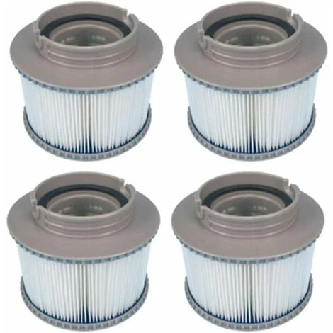 QERSTA Lot De 4 Filtres De Rechange Pour Mspa Fd2089, Cartouche De Filtre Pour Piscine Et Spa 1 QERSTA Lot De 4 Filtres De Rechange Pour Mspa Fd2089, Cartouche De Filtre Pour Piscine Et Spa