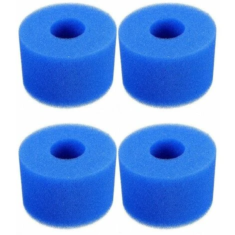 ENLENK 4 Pièces Éponge Filtrante Type S1, Cartouche De Filtre En Mousse, Mousse Pour Filtre Piscine, Réutilisables Et Lavables, Filtre En Mousse Pour Spa, Piscine, Jacuzzi 1 ENLENK 4 Pièces Éponge Filtrante Type S1, Cartouche De Filtre En Mousse, Mousse Pour Filtre Piscine, Réutilisables Et Lavables, Filtre En Mousse Pour Spa, Piscine, Jacuzzi