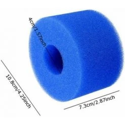 YOOUYIDA 6 Pièces Éponge Filtrante Type S1, Cartouche De Filtre En Mousse, Mousse Pour Filtre Piscine, Réutilisables Et Lavables, Filtre En Mousse Pour Spa, Piscine, Jacuzzi 6 YOOUYIDA 6 Pièces Éponge Filtrante Type S1, Cartouche De Filtre En Mousse, Mousse Pour Filtre Piscine, Réutilisables Et Lavables, Filtre En Mousse Pour Spa, Piscine, Jacuzzi -Accessoire Piscine 67896658 2