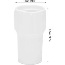 OYLDA Manchette De Tuyau De Piscine, Manchette De Remplacement Pour Piscine, Tuyau à Vide, Manchette Filetée, Accessoires Pour Outils De Nettoyage De Piscine, 2,0 X 3,7 X 1,6 Pouces -Accessoire Piscine 68136868 4