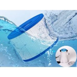 OYLDA Élément Filtrant De Type VI Pour Tous Les éléments Filtrants De Piscine Lay-Z-Spa Filtre De Pompe 4 Filtres -Accessoire Piscine 68139369 5