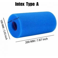 BRIDAY Lot De 2 Filtres De Type A éponge Filtre De Piscine Filtre En Mousse Lavable Réutilisable -Accessoire Piscine 68146569 5