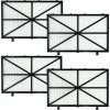 YOOUYIDA Poweka 9991432-R4 Lot De 4 Cartouches De Filtre De Rechange Compatibles Avec Dolphin M400 M500 Et Nautilus CC Plus Robot Purificateur De Piscine, Cartouches De Filtre De Rechange (4 Pièces)