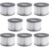 YOOUYIDA Lot De 8 Filtres De Rechange Pour MSPA FD2089- Cartouche Filtrante Pour Piscine Gonflable MSPA - Version Améliorée - Convient Pour Tous Les Actuels, Filtres De Rechange