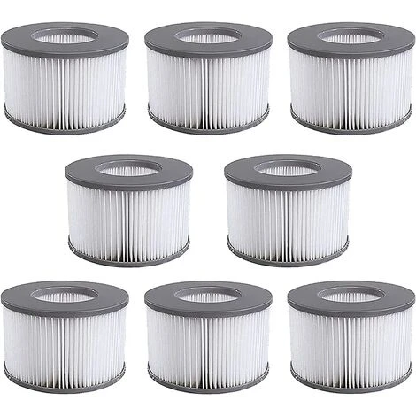 YOOUYIDA Lot De 8 Filtres De Rechange Pour MSPA FD2089- Cartouche Filtrante Pour Piscine Gonflable MSPA - Version Améliorée - Convient Pour Tous Les Actuels, Filtres De Rechange 1 YOOUYIDA Lot De 8 Filtres De Rechange Pour MSPA FD2089- Cartouche Filtrante Pour Piscine Gonflable MSPA - Version Améliorée - Convient Pour Tous Les Actuels, Filtres De Rechange