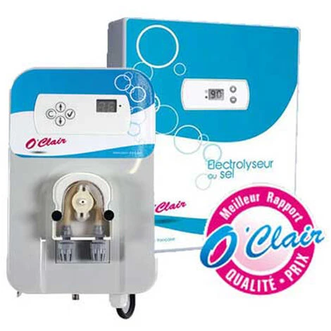 Pack électrolyseur + Régulateur Ph O'clair S60 1 Pack électrolyseur + Régulateur Ph O'clair S60