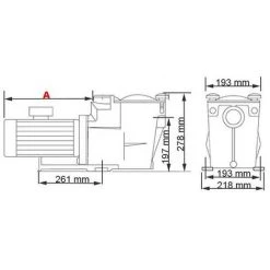 Super Pump Hayward 2 Cv Mono 19,5 M³/h 2'' Pompe De Filtration Piscine -Accessoire Piscine 7723647 5