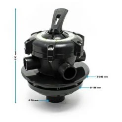 SUNSUN Pièce Détachée Tête De Filtre Pour Filtre à Sable Filtrage De Piscine Système Filtration à Sable -Accessoire Piscine 9894214 4